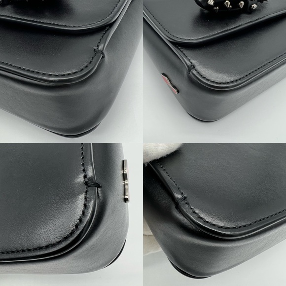 ❌SOLD❌Authentic Christian Louboutin sweet Charity baby calf Paris chain bag - Picture 13 of 17